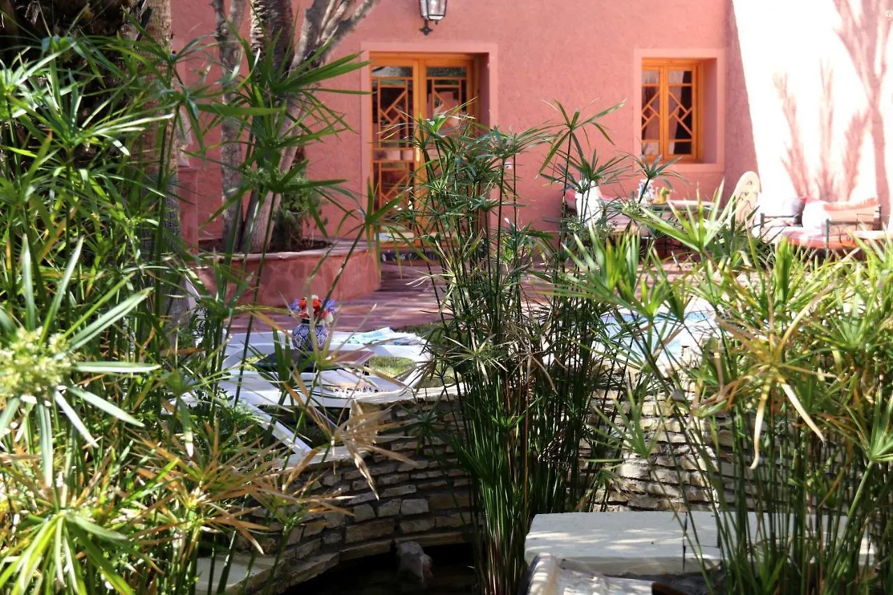 ***** Guest house Dar Ayniwen Garden Hotel & Bird Zoo Marrakesh Morocco